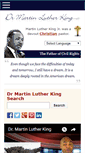 Mobile Screenshot of drmartinlutherking.net